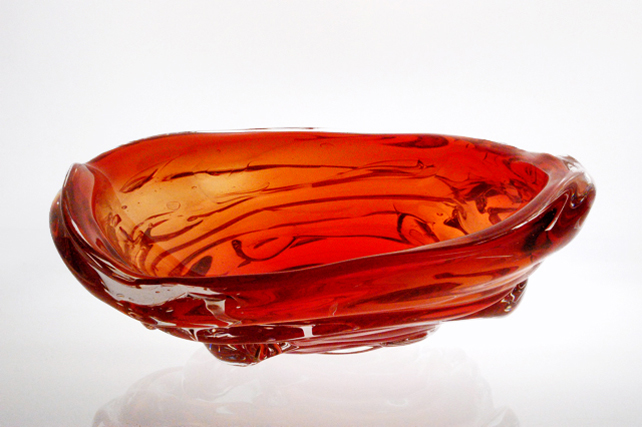 Water Bowl  Orbix Hot Glass
